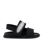 Dsquared2 tür unisex sandaletler siyah