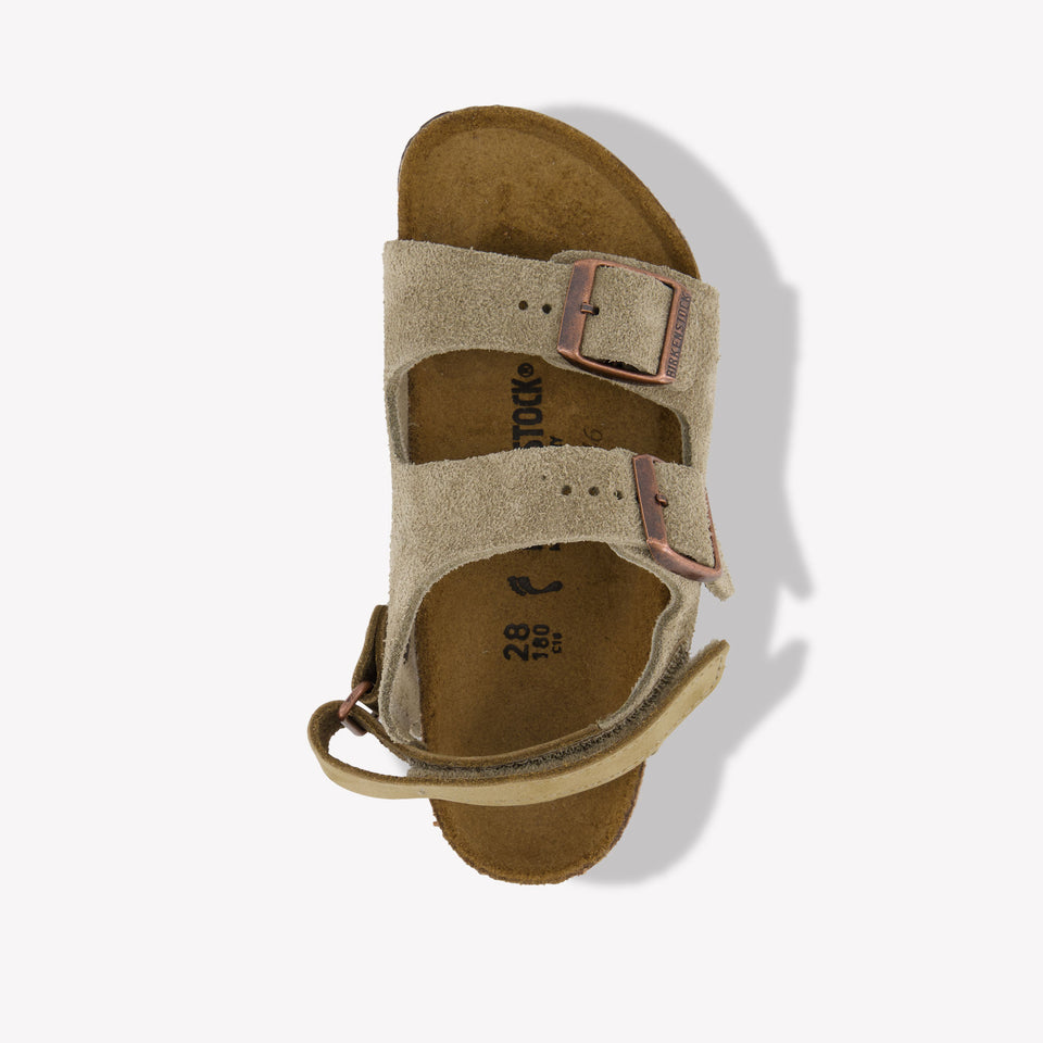 Birkenstock Milano Unisex Sandals In Beige