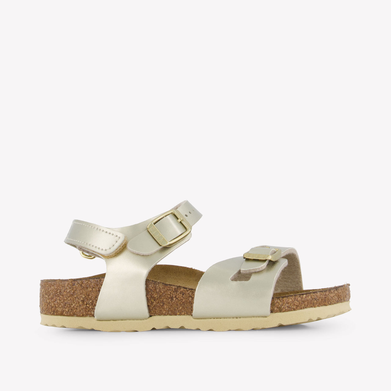 Birkenstock Rio Girls Sandals In Gold