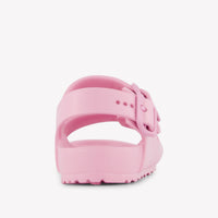 Birkenstock Milano Girls Sandals In Pink