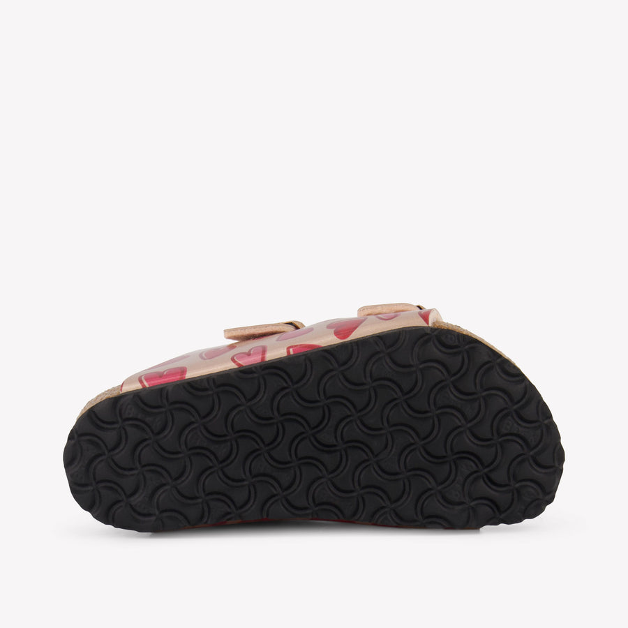 Birkenstock Arizona Meisjes Slippers In Brons