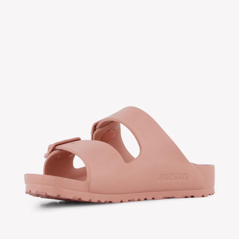 Birkenstock Arizona Meisjes Slippers In Oud Roze
