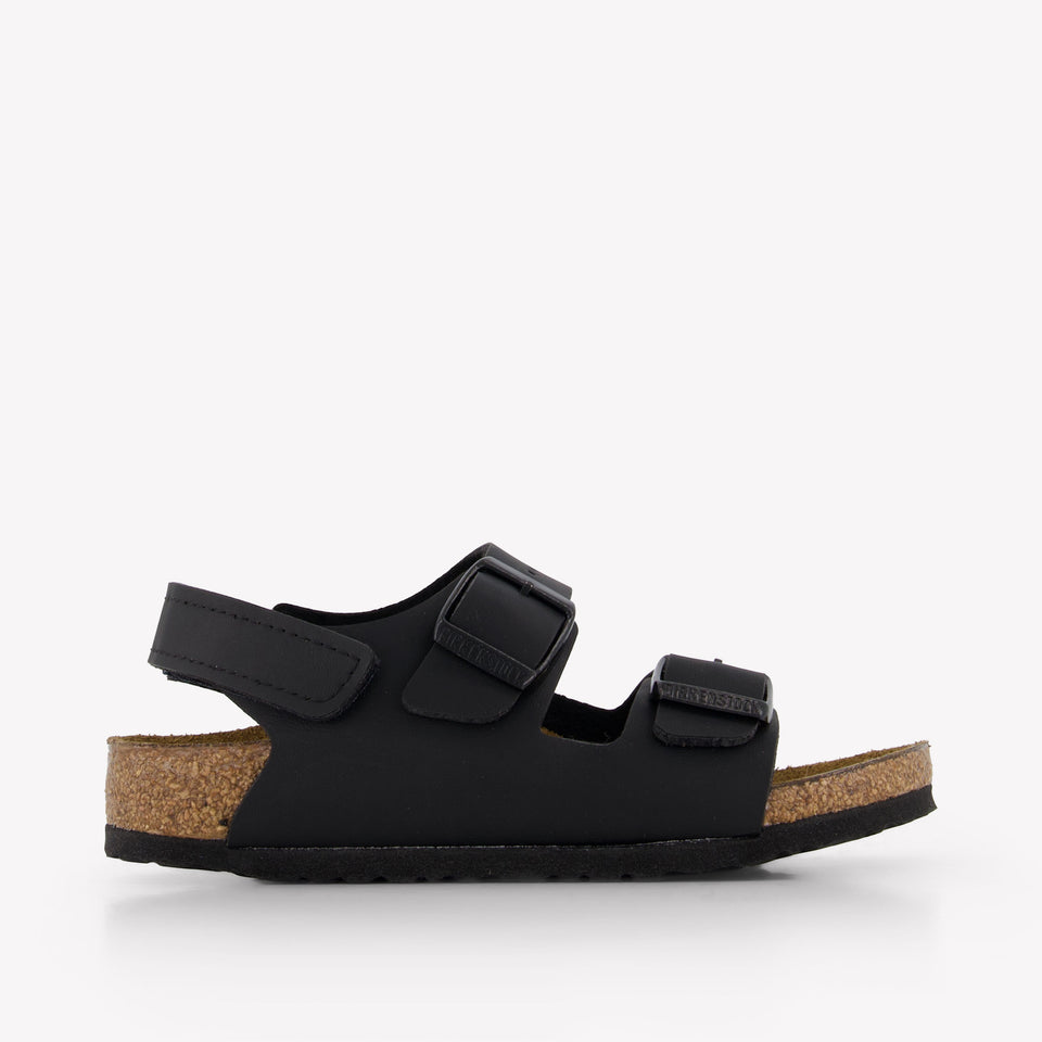 Birkenstock Milano Boys Sandals In Black