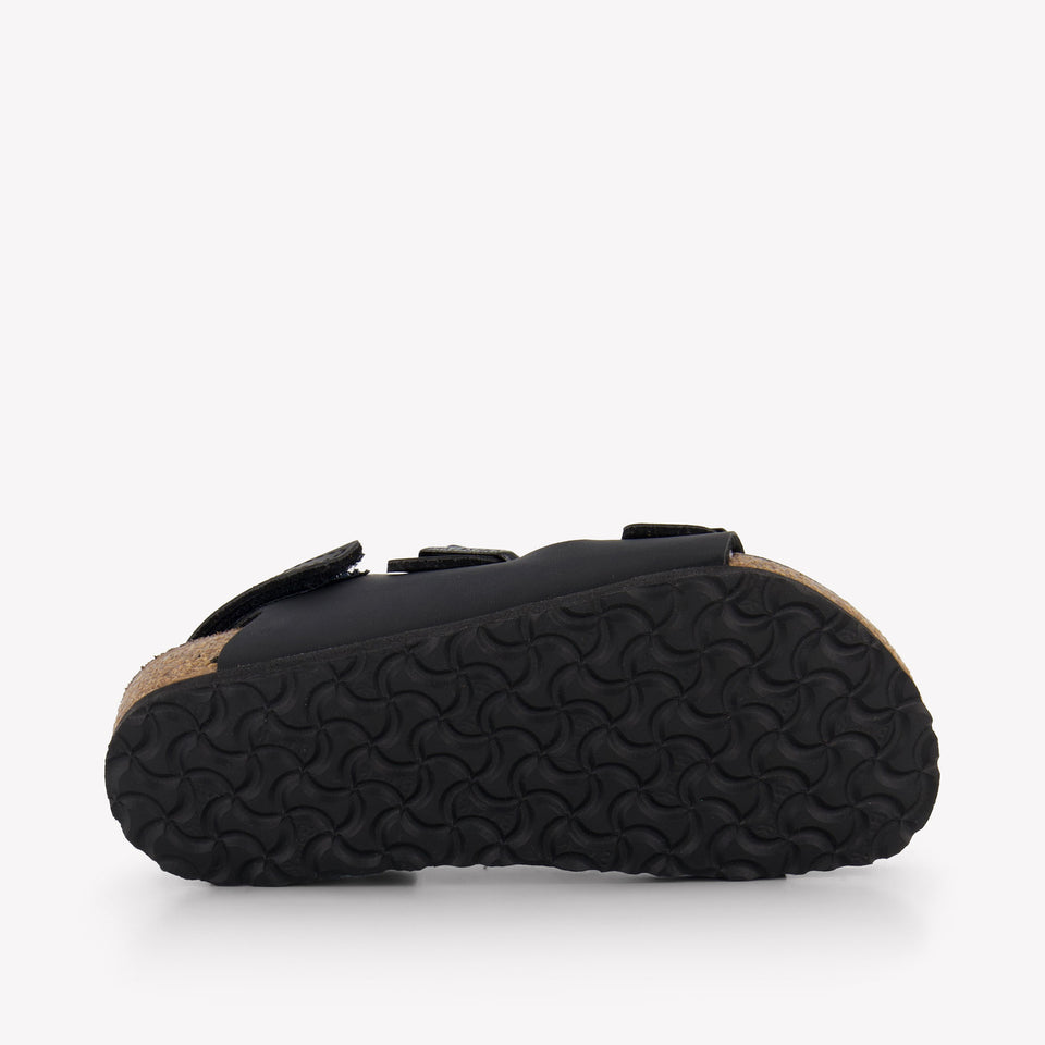 Birkenstock Milano Boys Sandals In Black