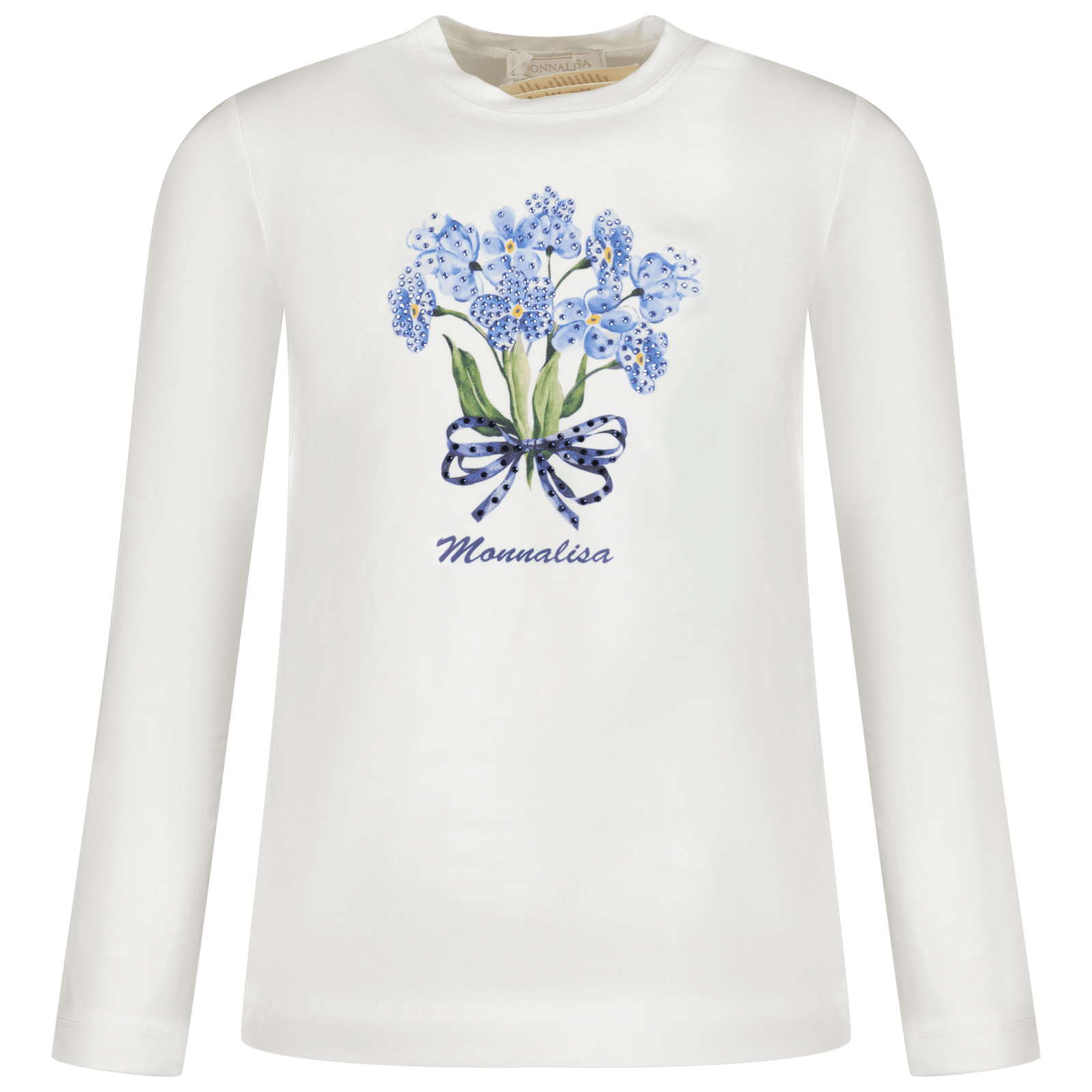 MonnaLisa Kids Girls T-Shirt Off White