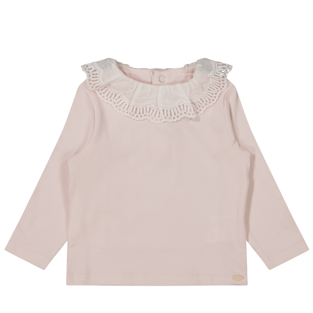 Tartine et Chocolat Baby Girls T-Shirt Light Pink