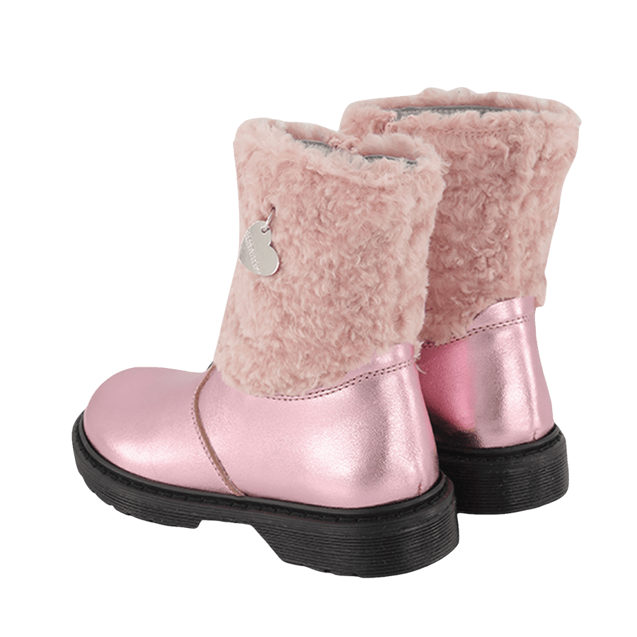 MonnaLisa Kinder Meisjes Laarzen Licht Roze