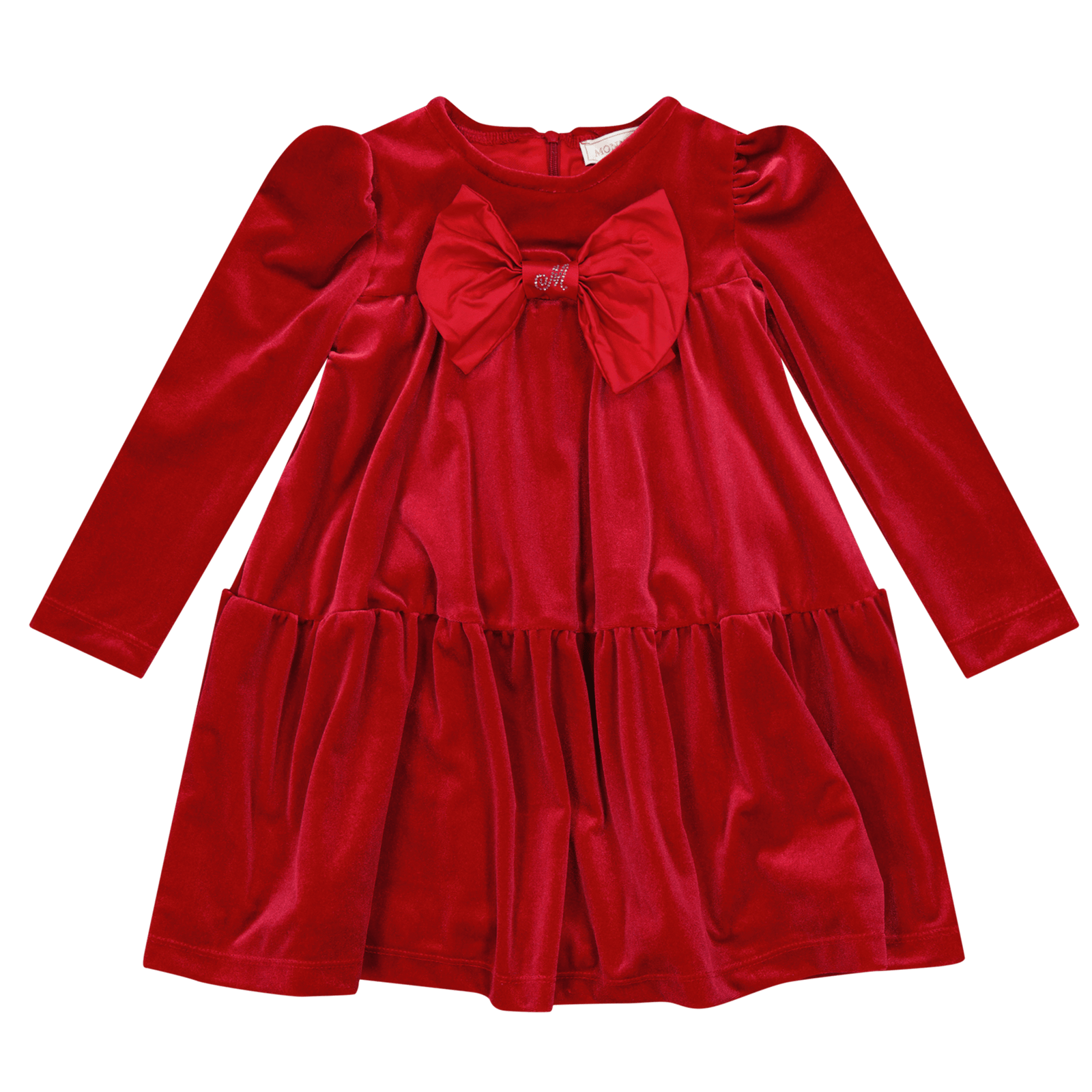 MonnaLisa Baby Girls Dress Red