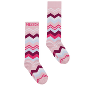 Missoni Çocuk Kız Çorapları Açık Pembe