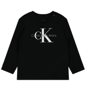 Calvin Klein Baby Unisex T-Shirt Siyah