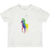 Ralph Lauren Bebek Erkekler T-Shirt Beyaz