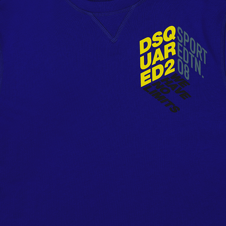 Dsquared2 Kids Unisex Sweater Cobalt Blue
