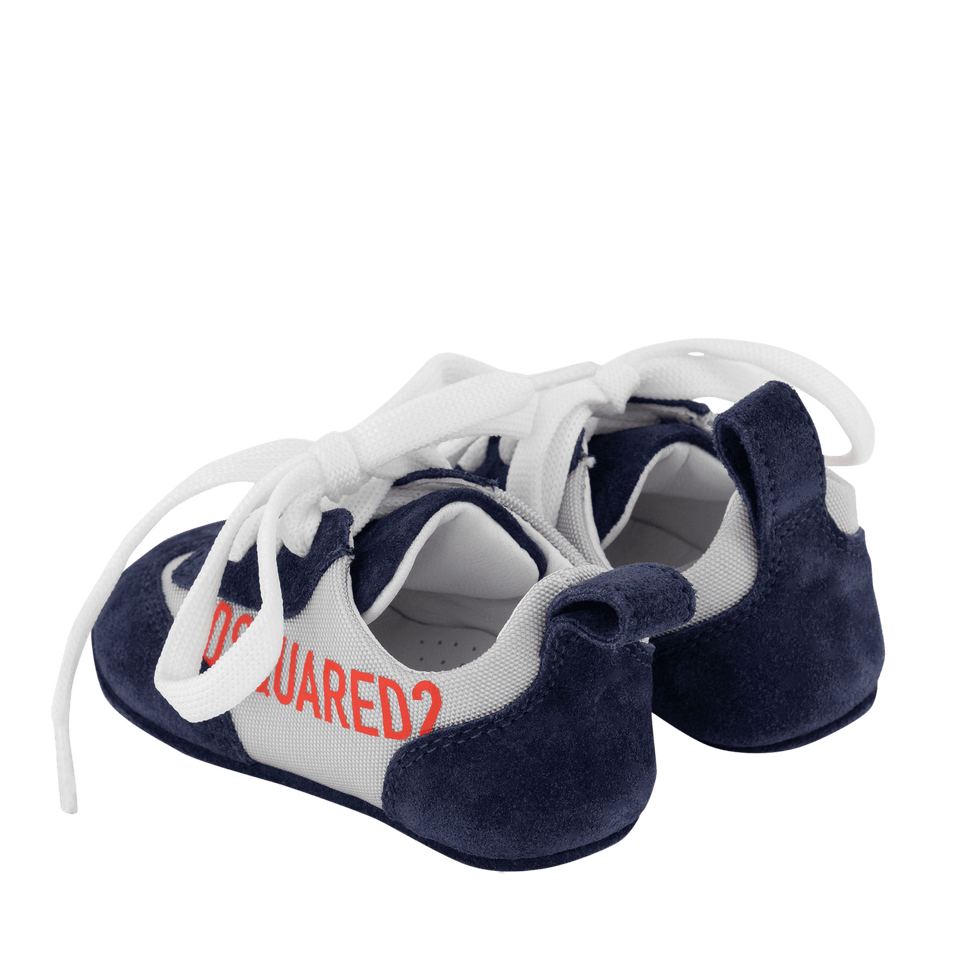 Dsquared2 Baby Unisex Sneakers Navy