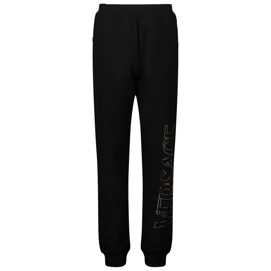 Versace Kinder Meisjes Broek Zwart 6Y