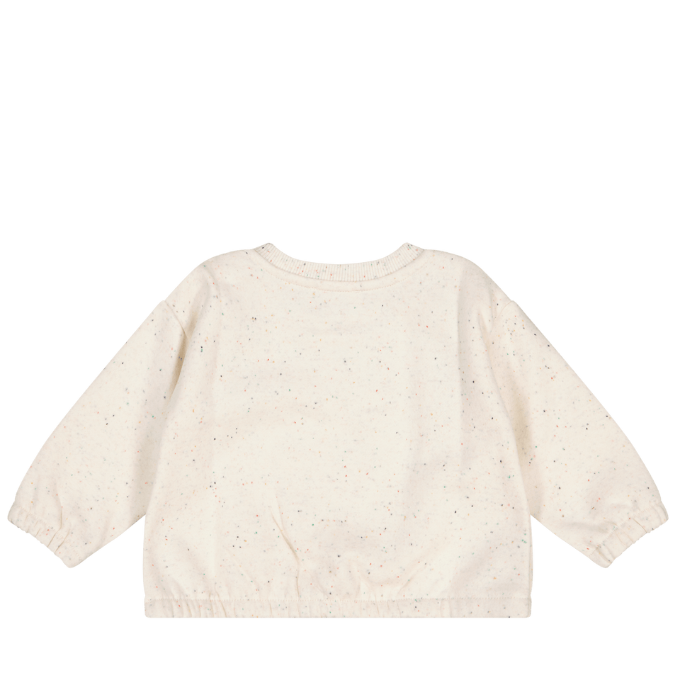 Kenzo kids Baby Girls Sweater Off White