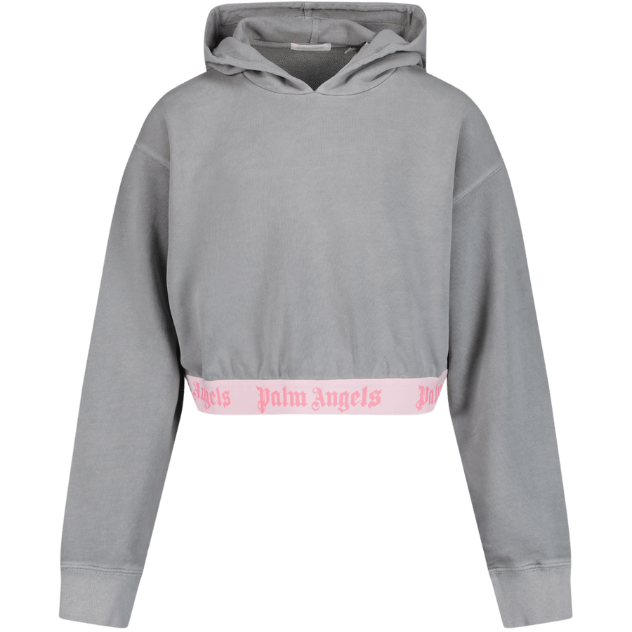 Palm Angels Kinder Meisjes Trui Donker Grijs