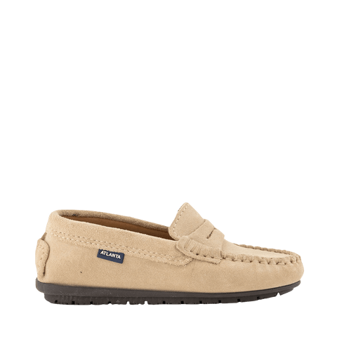 Atlanta Mocass Kids Unisex Shoes Light Beige
