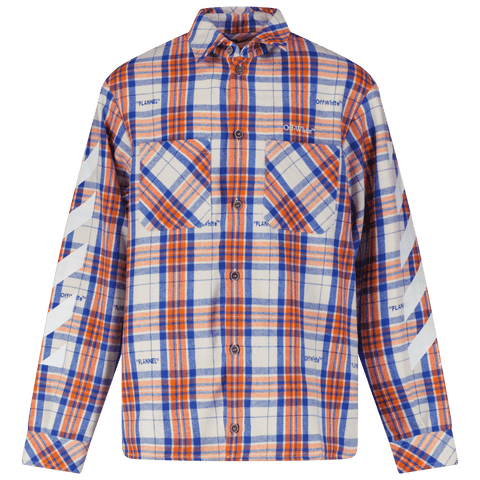 Off-White Kids Boys Blouse Red