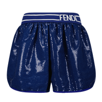 Fendi Kinder Meisjes Shorts Blauw 4Y