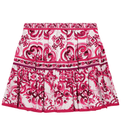 Dolce＆Gabbana Children's Girls Skirt Fuchsia