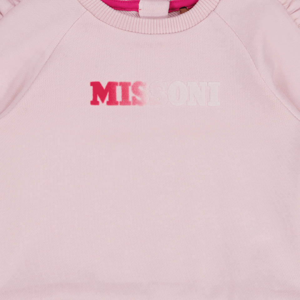 Missoni Baby Girls Sweater Light Pink