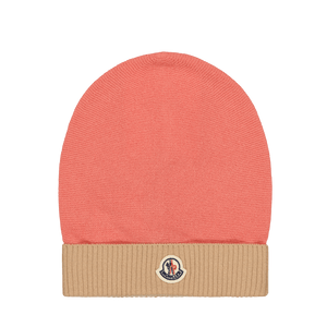 Moncler Kinder Meisjes Muts Roze s