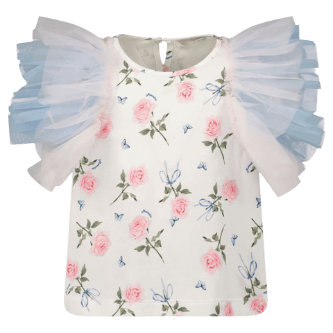 MonnaLisa Baby Girls T-Shirt White
