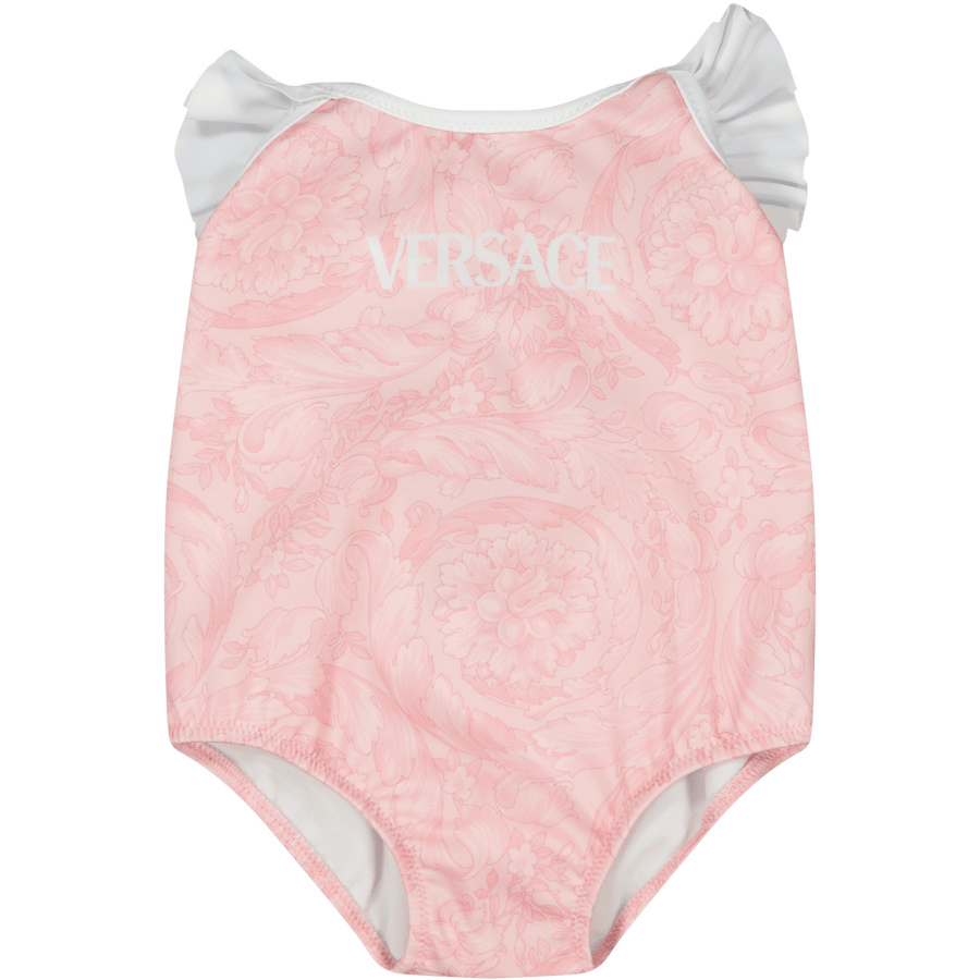 Versace Baby Meisjes Badkleding Licht Roze 3/6
