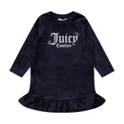 Juicy Couture Baby Girls Dress Navy