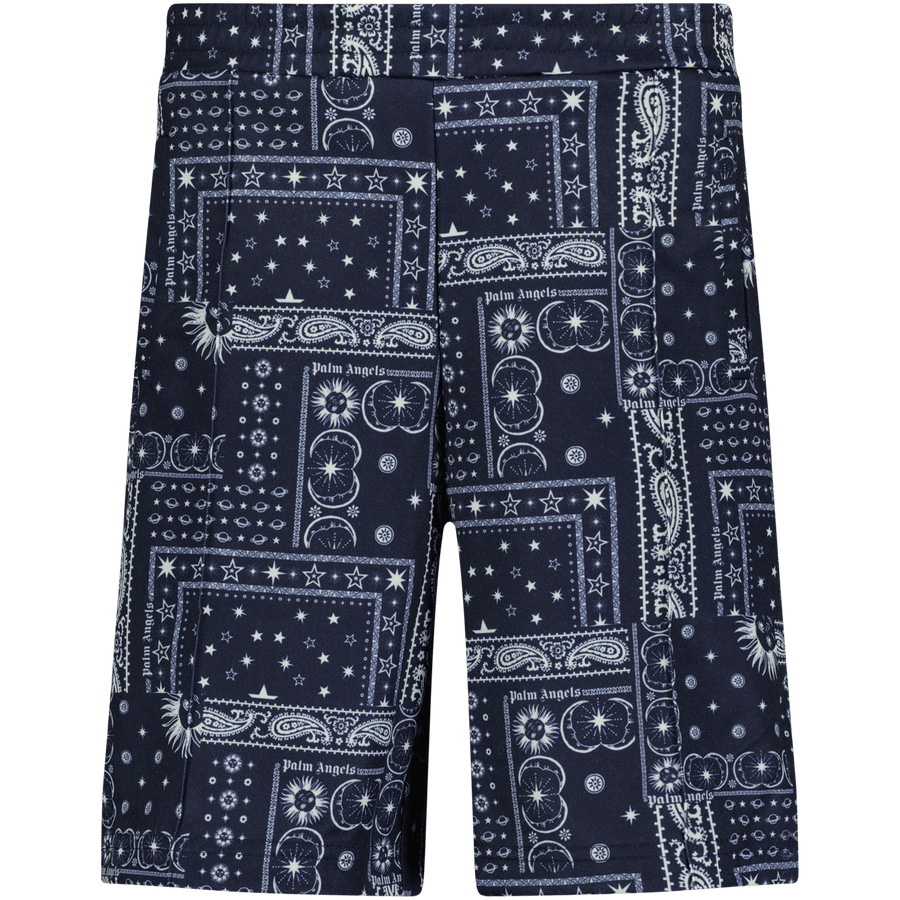 Palm Angels Kinder Jongens Shorts Navy 4Y