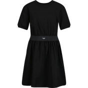 Dolce & Gabbana Çocuk Elbisesi Siyah