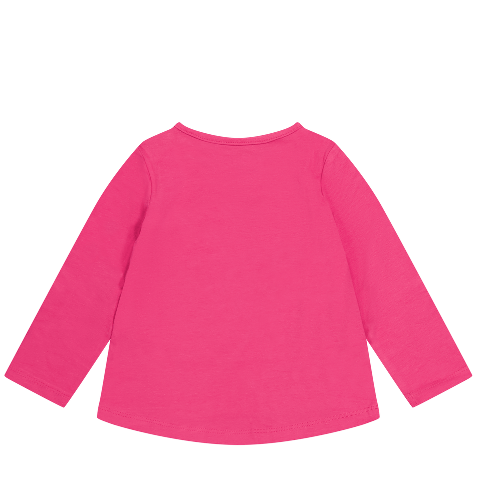 Guess Kids Girls T-Shirt Fuchsia