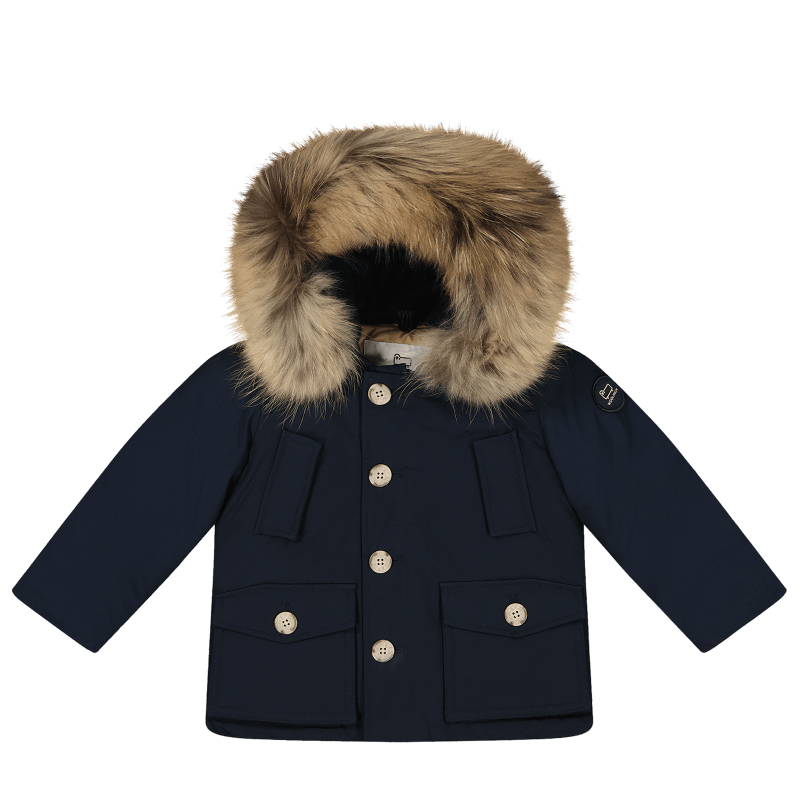 Woolrich Baby Unisex Coat Navy