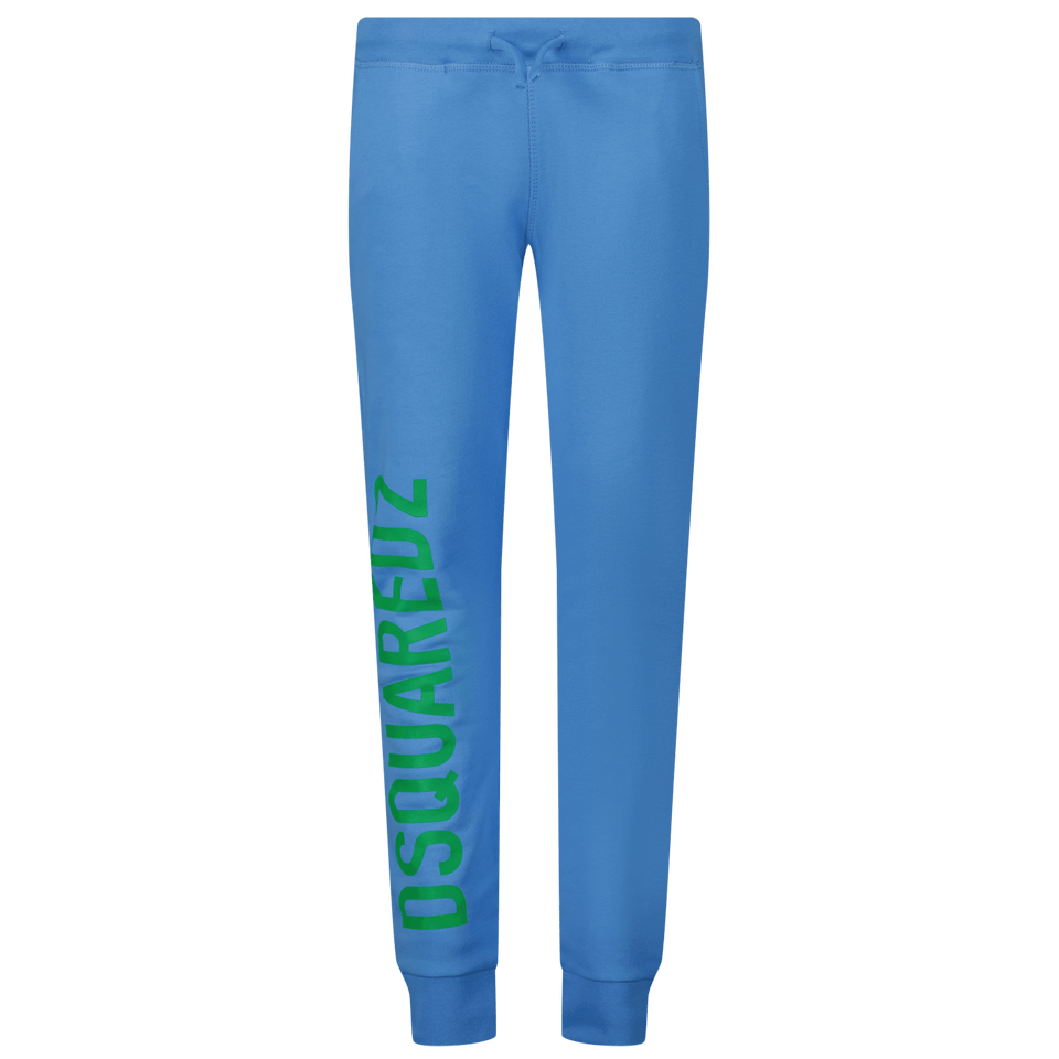 Dsquared2 Kids Unisex Pants Blue