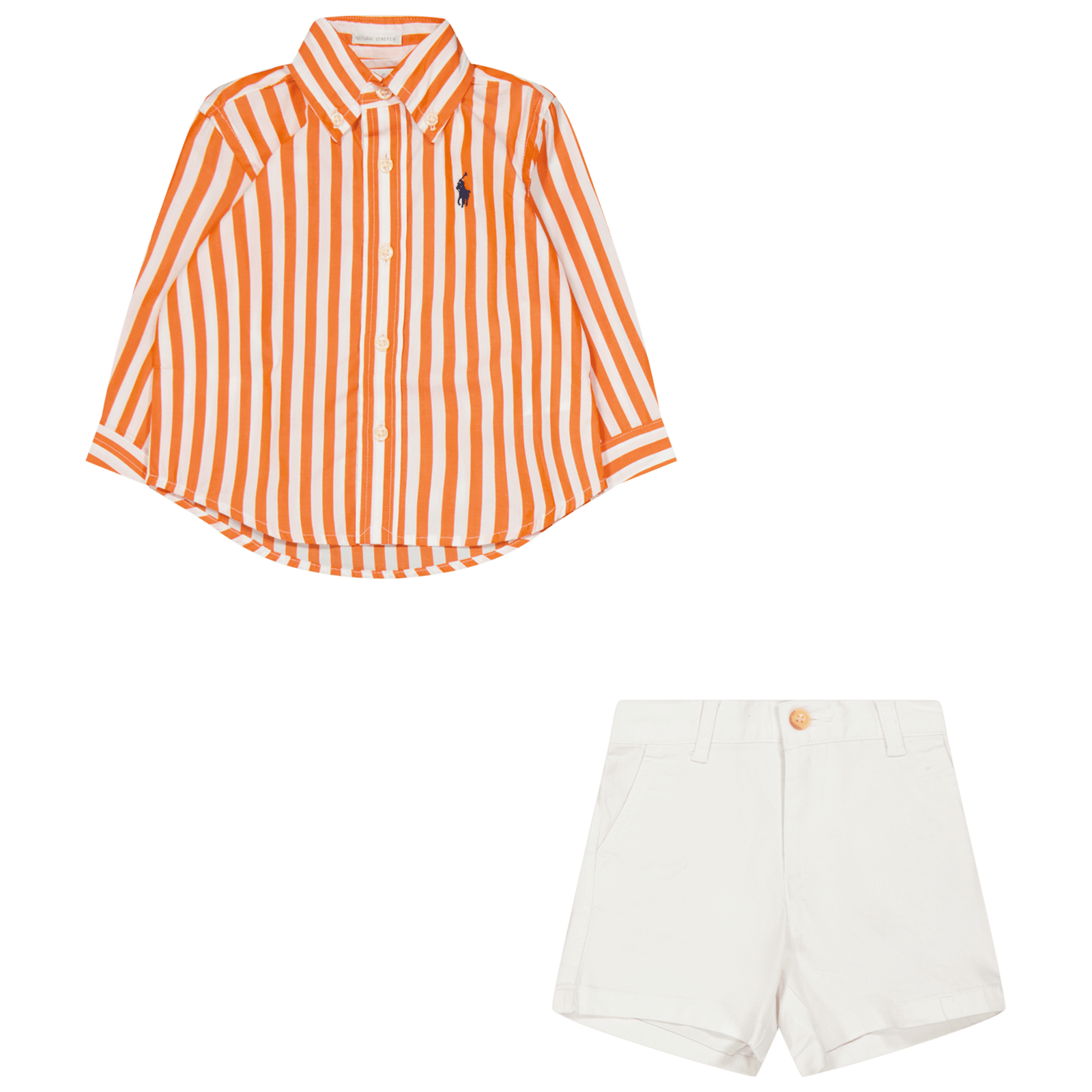 Ralph Lauren Baby Boys Set Orange