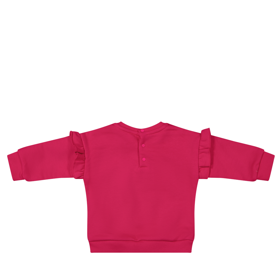 Givenchy Baby Girls Sweater Fuchsia