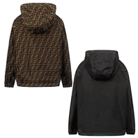 Fendi Kinder Unisex Jas Zwart
