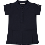Moncler Bebek Kız Dress Donanma