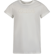 Chloe Kinder Meisjes T-Shirt Off White 4Y
