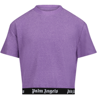 Palm Angels Kinder Meisjes T-Shirt Lila 4Y