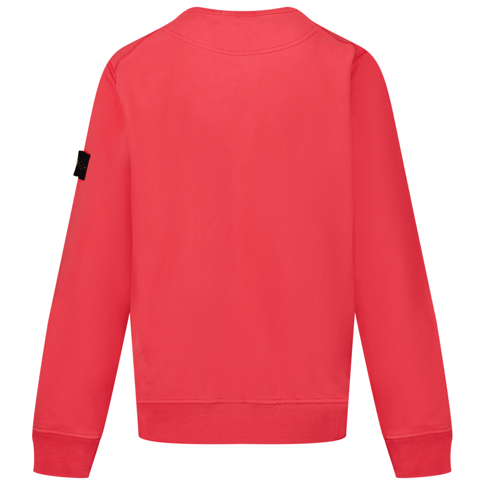 Stone Island Kinder Jongens Trui Rood - Superstellar