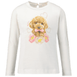 MonnaLisa Kids Girls T-Shirt Off White