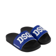 Dsquared2 Kids Unisex Flip-Flops Cobalt Blue