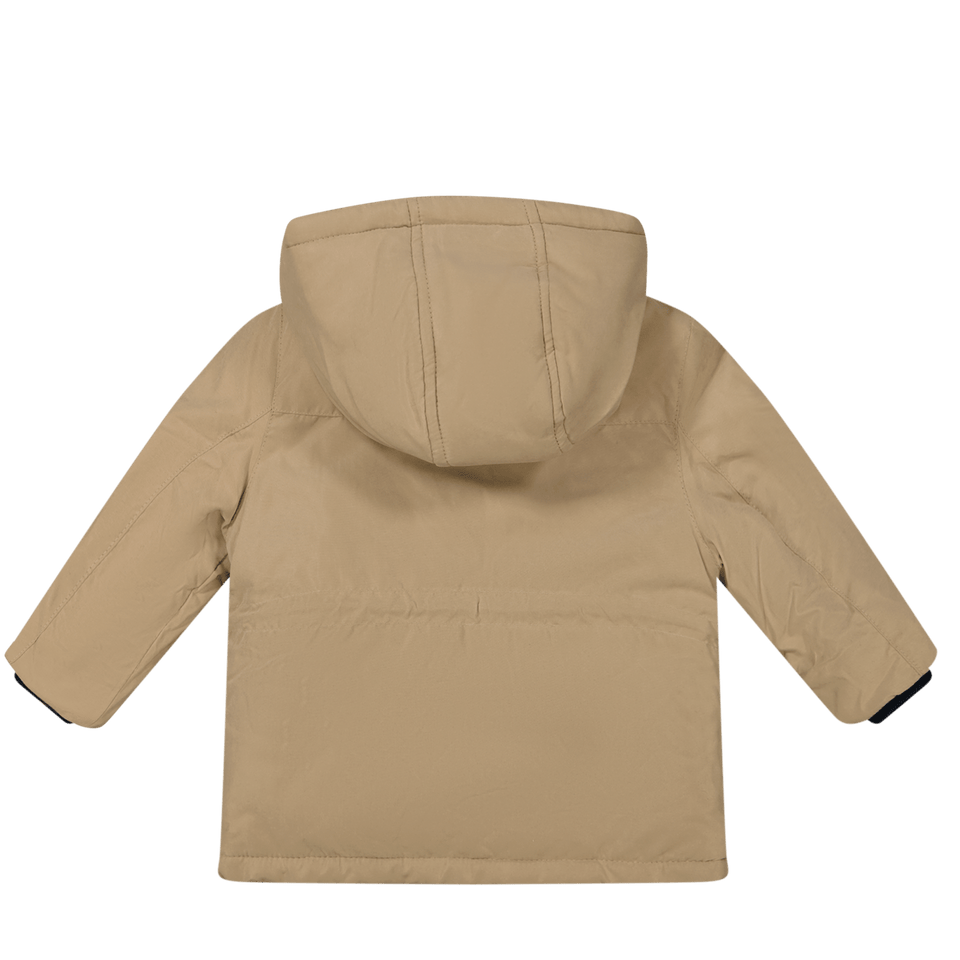 Mayoral Baby Boys Coat Beige