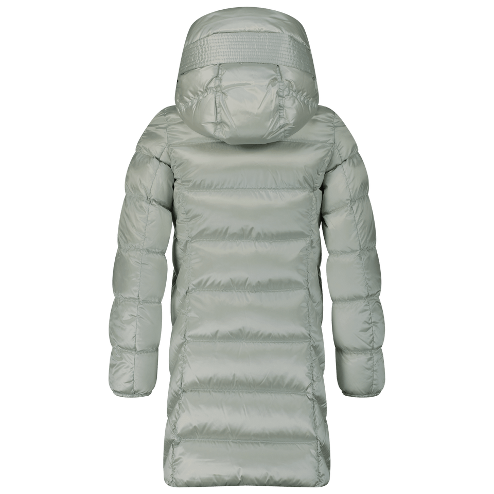 Parajumpers Kids Girls Coat Silver
