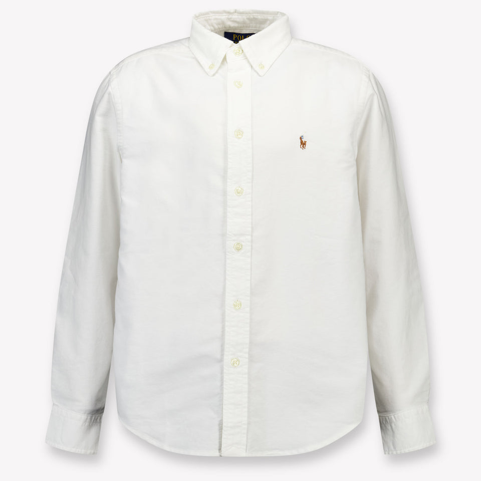 Ralph Lauren Kids Boys Blouse In White