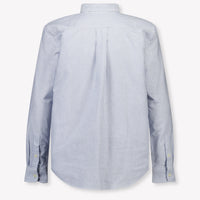 Ralph Lauren Kids Boys Blouse In Light Blue