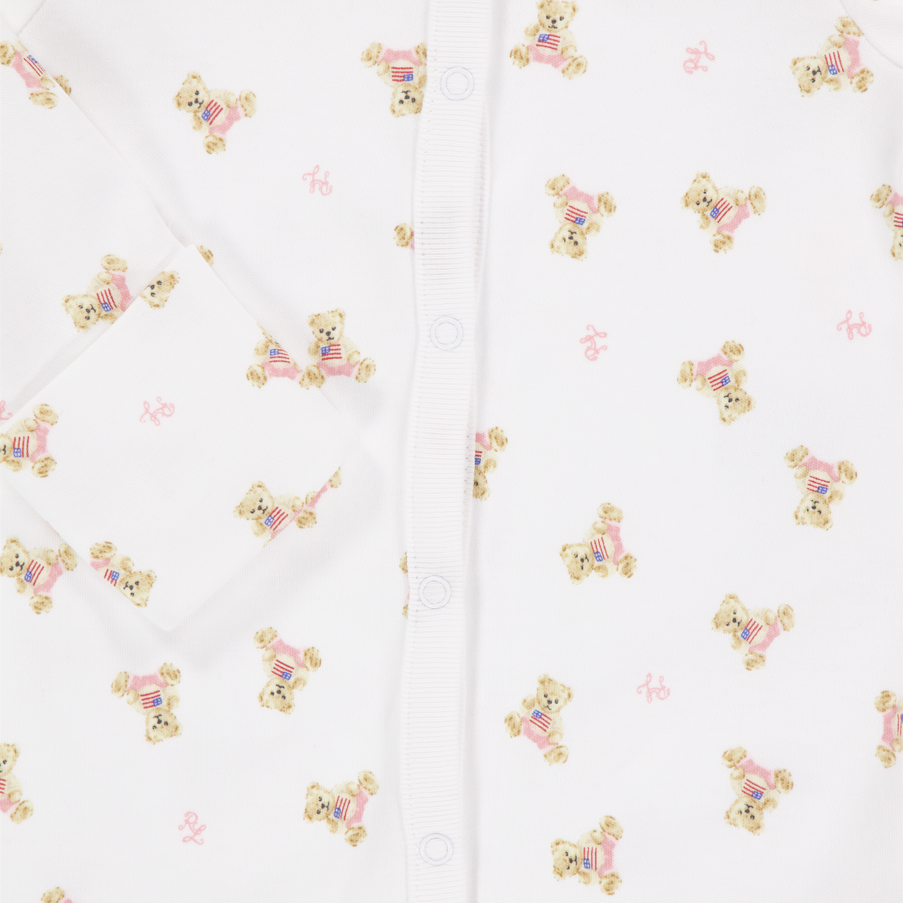 Ralph Lauren Baby Girls Playsuit In White