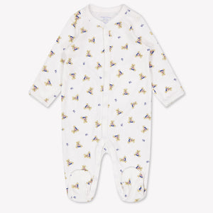 Ralph Lauren Baby Boys Playsuit In White