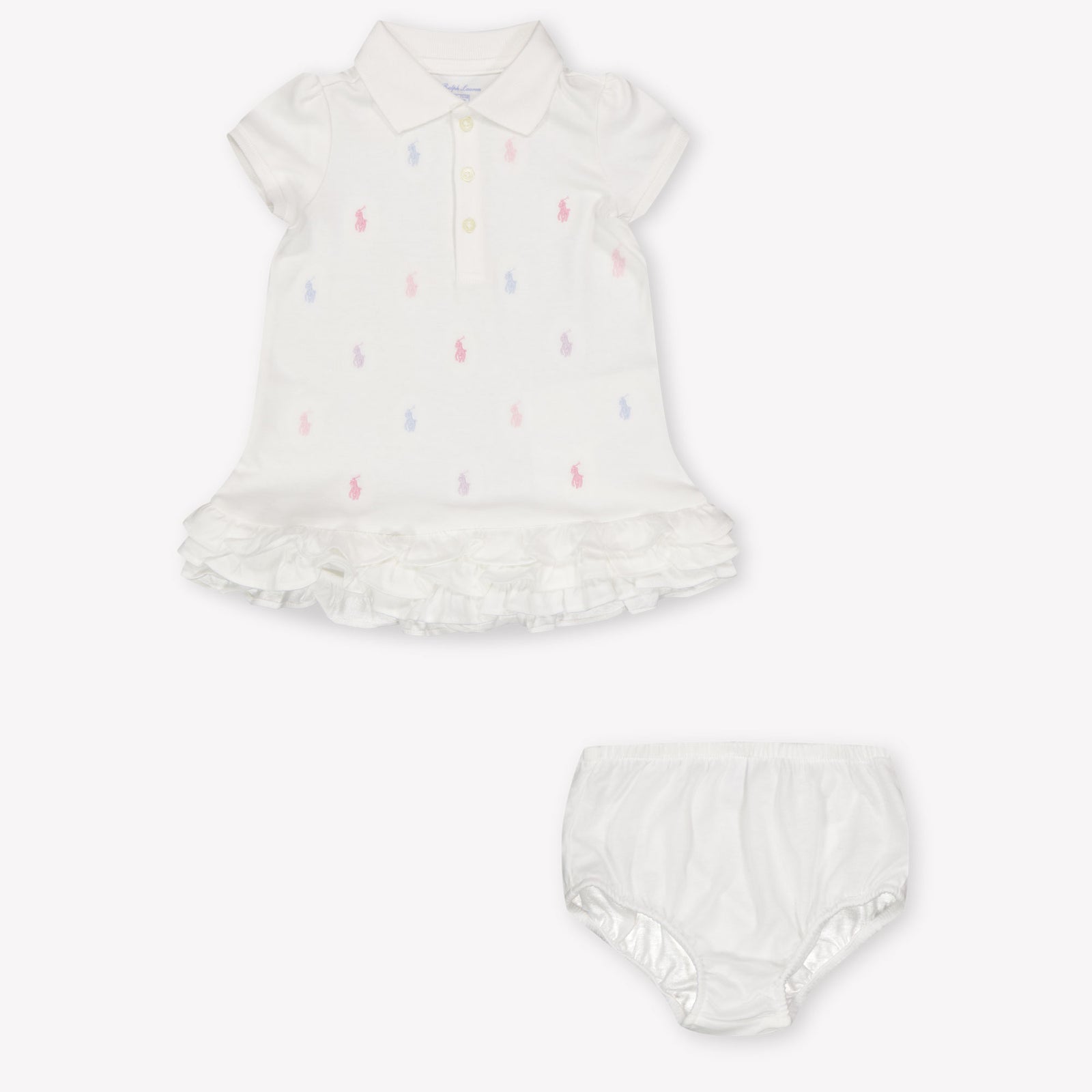 Ralph Lauren Baby Girls Dress In White